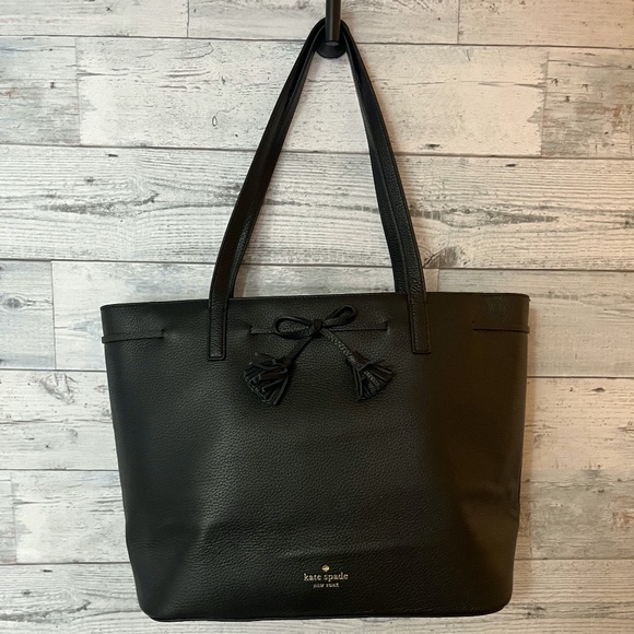 Kate Spade Hayes Zip Tote (Black)